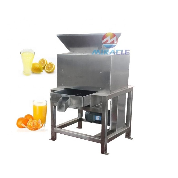 Stainless steel lemon peeling machine lemon juice making machine