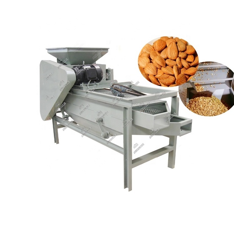 High Efficiency Hazelnut Breaker Machine Nut Cracker Machine Almond Shell Breaking Machine