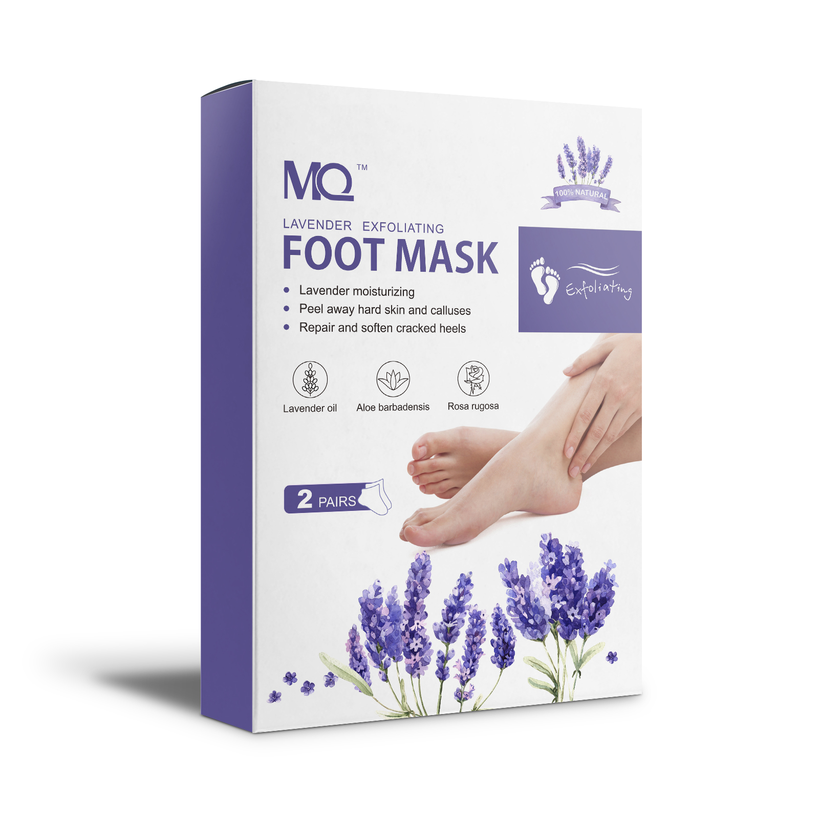 Hot sale relax hydrating foot mask repair and soften cracked heels moisturizing foot mask exfoliating  Whitening and softening