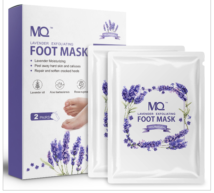 Hot sale relax hydrating foot mask repair and soften cracked heels moisturizing foot mask exfoliating  Whitening and softening