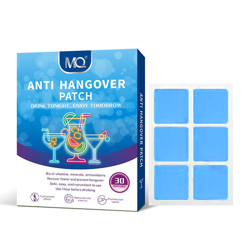 MQ Health Care Quick Sobriety Break Down Alcohol Convenient and Effective Hangover Patch