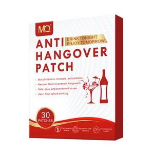 HOT!!! health care product wholesale anti hangover patch prevent headache vitamin b complex hangover patches