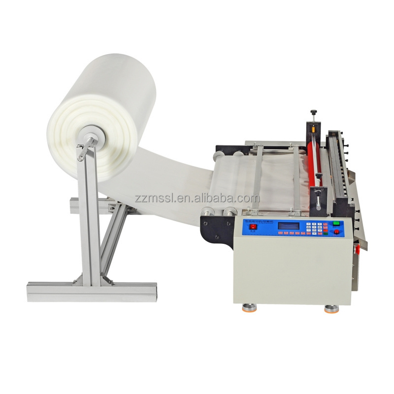 Automatic Industrial Roll To Sheet Cutting Machine Shear Cut To Length Cutting Machine PET Film EVA Non Woven Fabric