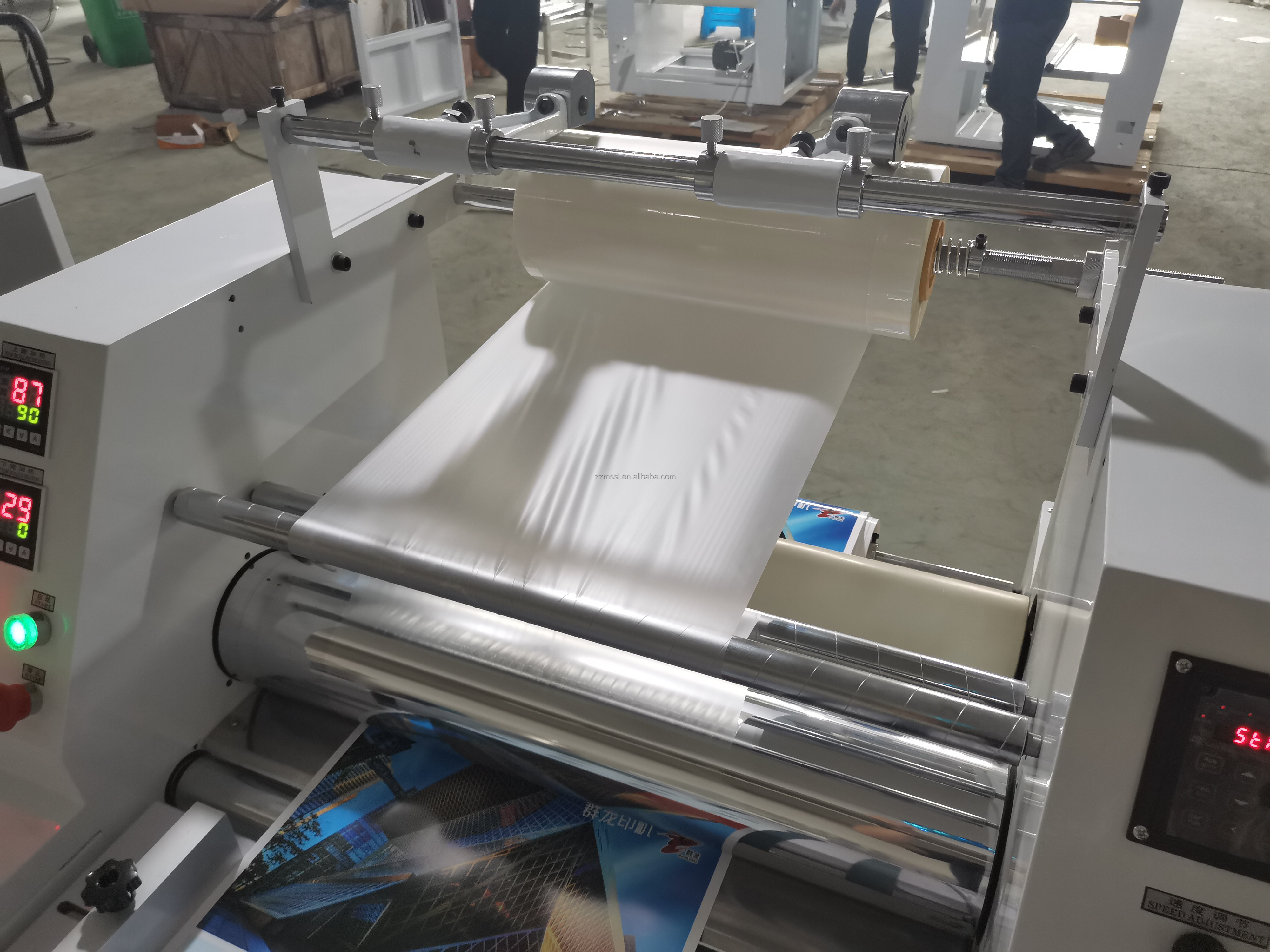 Semi Automatic Hydraulic Sheet to Roll Thermal Laminating Machine Manual Laminating Machine Electric Provided Remote Monitoring