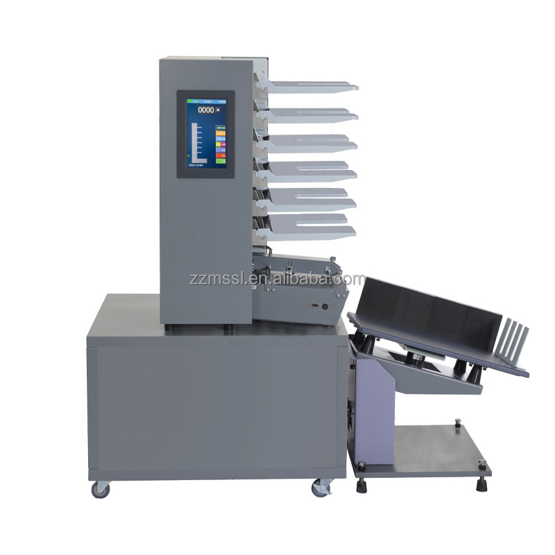 Industrial Automatic Paper Collator Machine Gathering Machine Paper Collating Machine 6 Stations Price For Sale