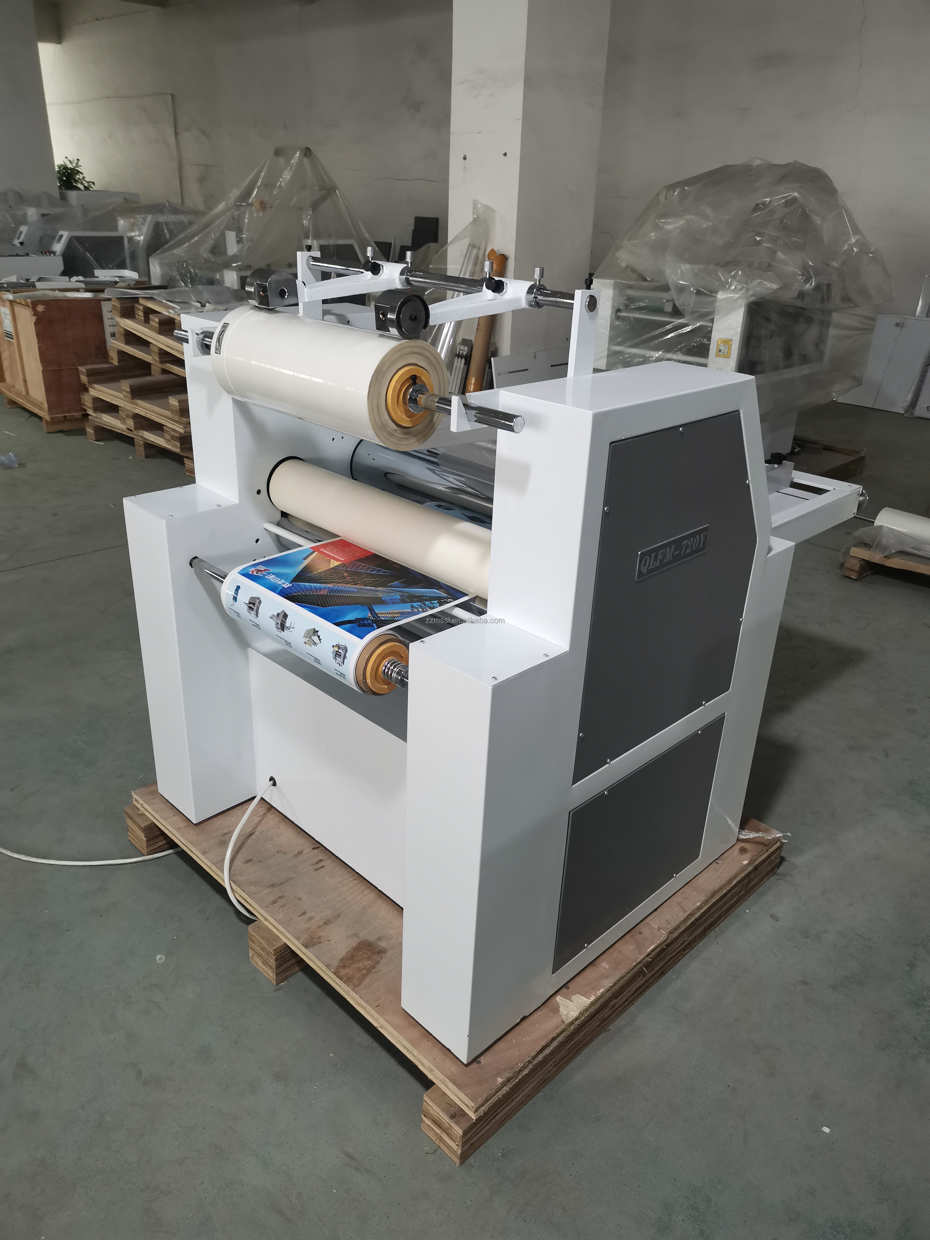 Semi Automatic Hydraulic Sheet to Roll Thermal Laminating Machine Manual Laminating Machine Electric Provided Remote Monitoring