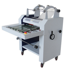 MT-490F Semi Automatic Bopp Precoated Film Laminating Machine Hot Cold Lamination Machine