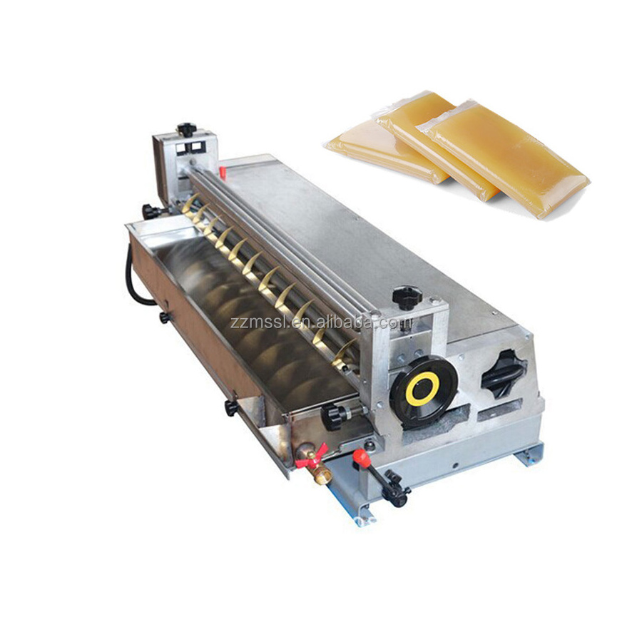 Hot Melt Glue Machine/paper Gluing Machine With Hot And Cold Glue/paper Pasting Gluing Machine