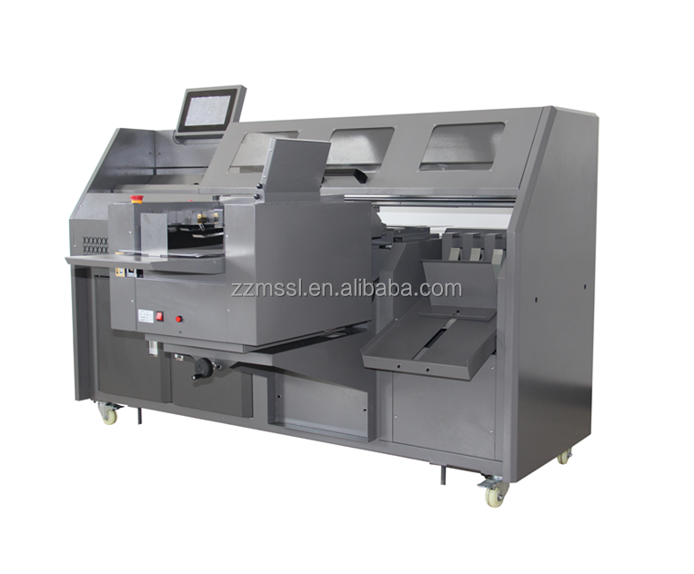 High Speed Automatic Book Binding Machine Perfect Glue Binding Machine With Cover Feeder