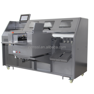 High Speed Automatic Book Binding Machine Perfect Glue Binding Machine With Cover Feeder