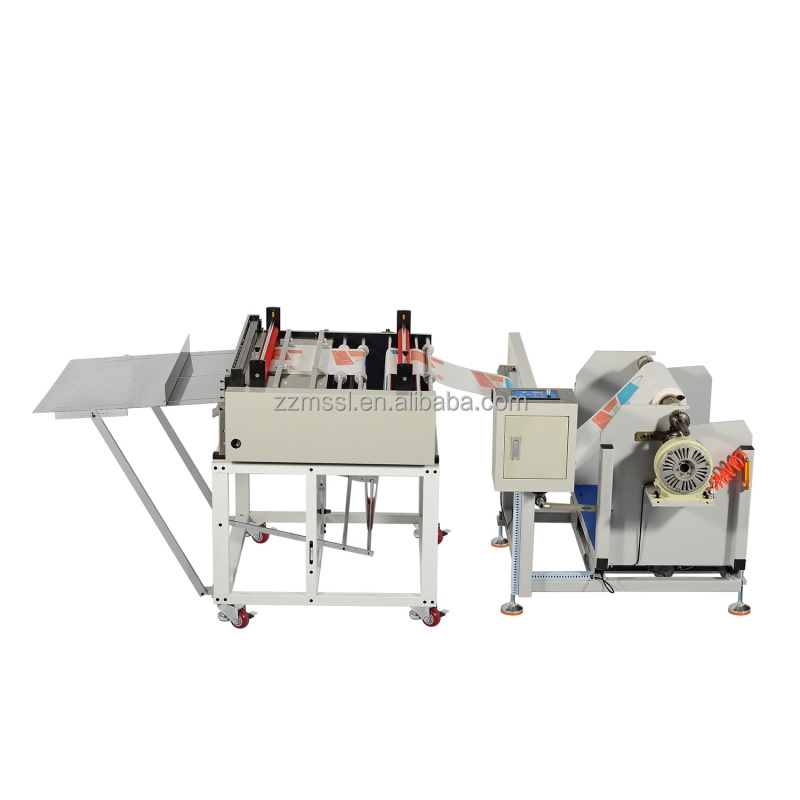 Automatic non-woven slicing machine gauze fiber cloth cutting machine polishing gauze knitted cloth cloth cutting machine