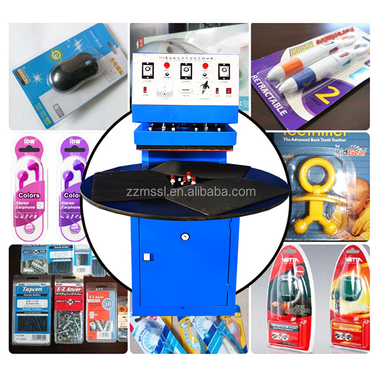 Manual Blister Packing Machine Film Blister Sealing Machine Heat Plastic Card Packing Machine