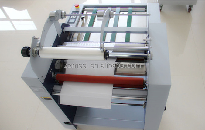 MT-490F Semi Automatic Bopp Precoated Film Laminating Machine Hot Cold Lamination Machine