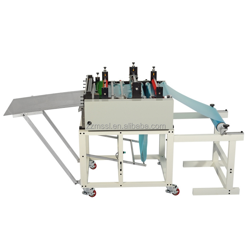 Self-adhesive Label Making Machine Roll To Sheet Plastic Pvc Opp Pet Film Non Woven Eva Wrap Dtf Film Cutting Machine