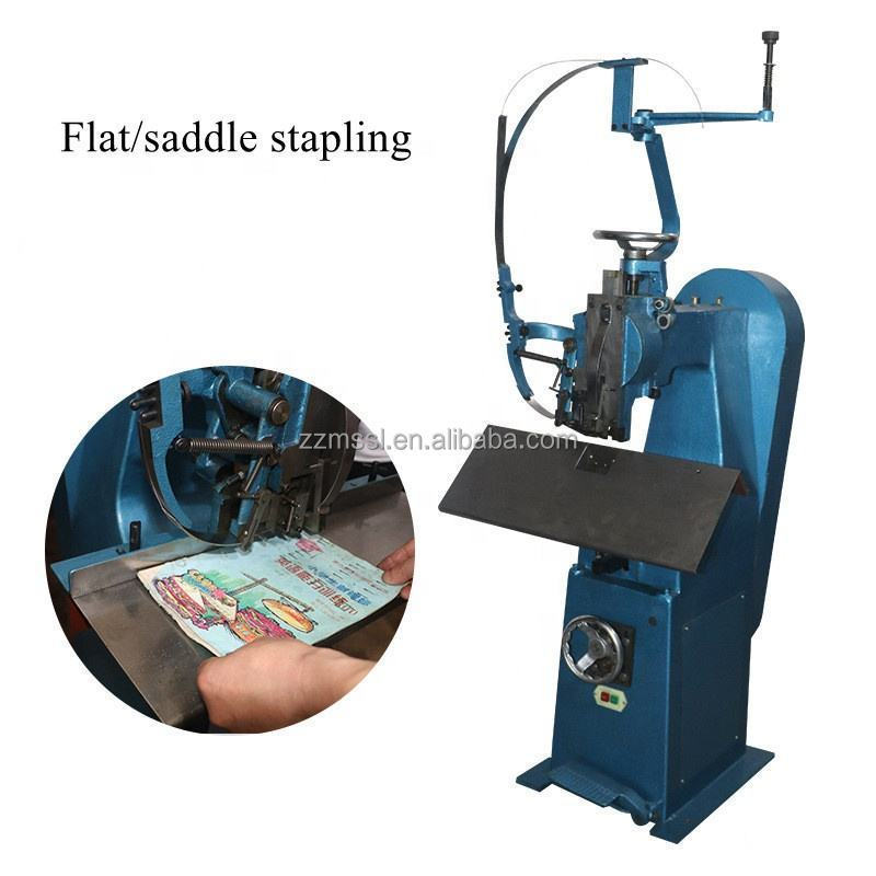 Single Head Saddle Wire Stitching Machine Book Binding Machine