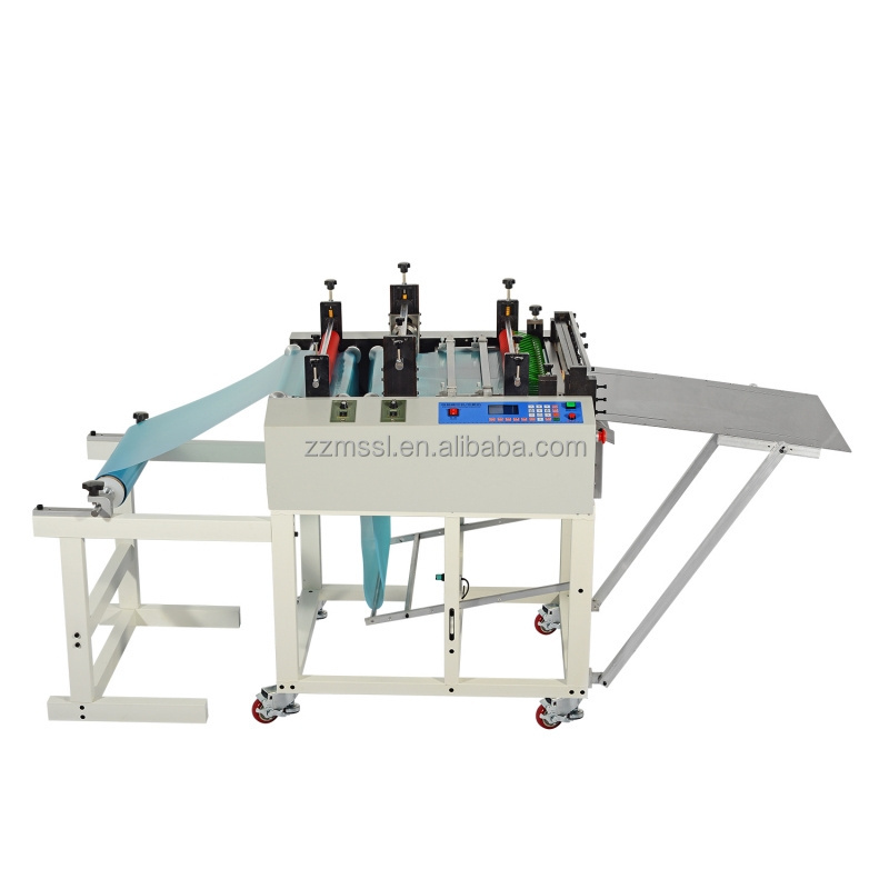 Self-adhesive Label Making Machine Roll To Sheet Plastic Pvc Opp Pet Film Non Woven Eva Wrap Dtf Film Cutting Machine