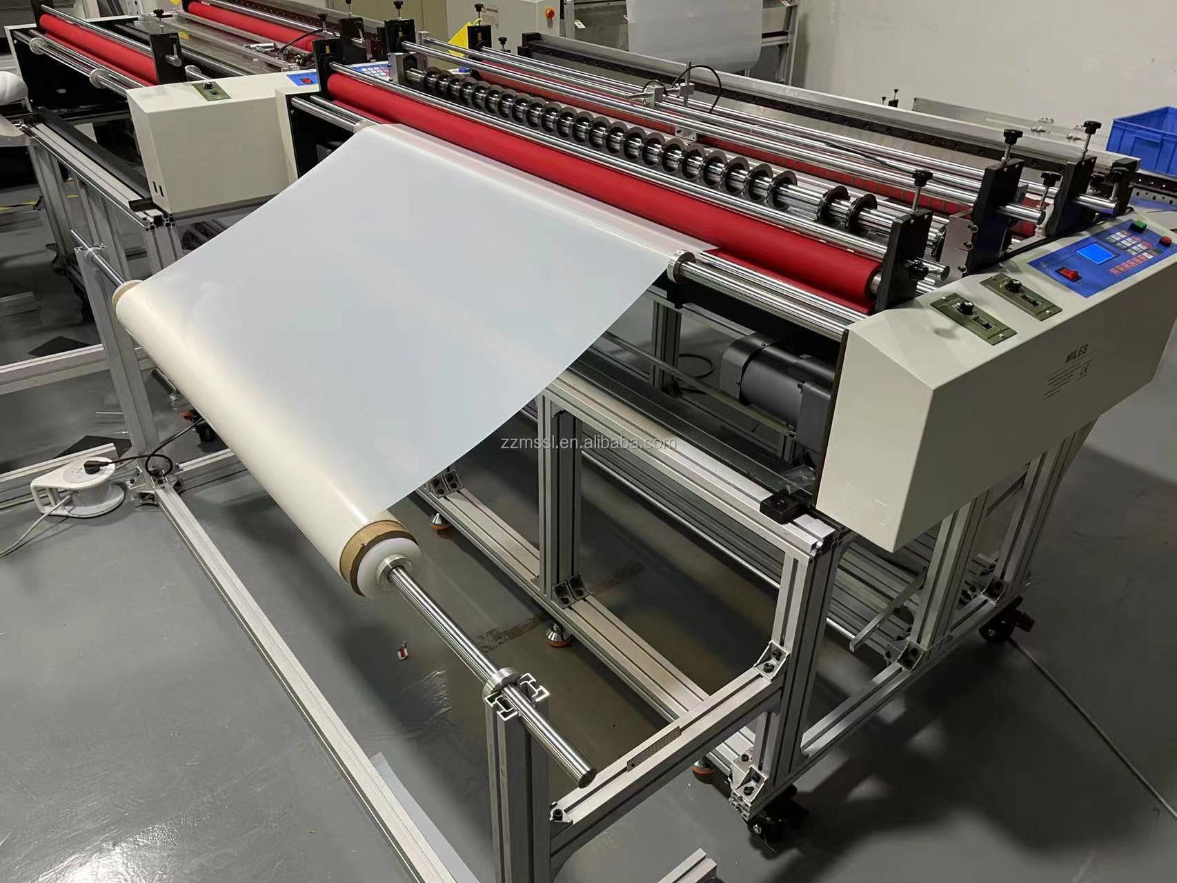 Paper Printed Poster Wrapping Paper Roll To Sheet Cutting Machine Price For Sale