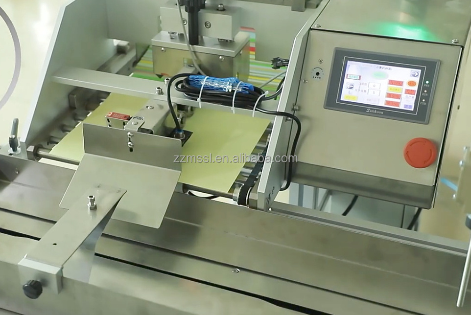 Automatic Paper Sorting Collating Counting Machine Card Collating Flow Packing Machine