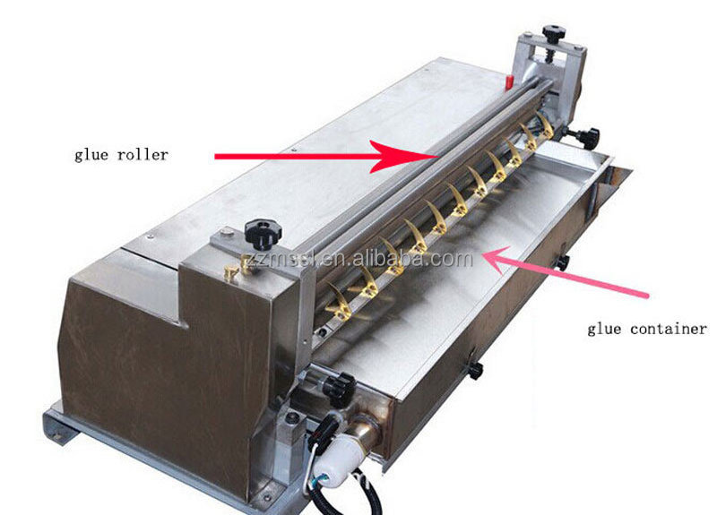 High Quality Paper Hot Melt Glue Gluing Machine For Hot Melt Glue Rolling Machine