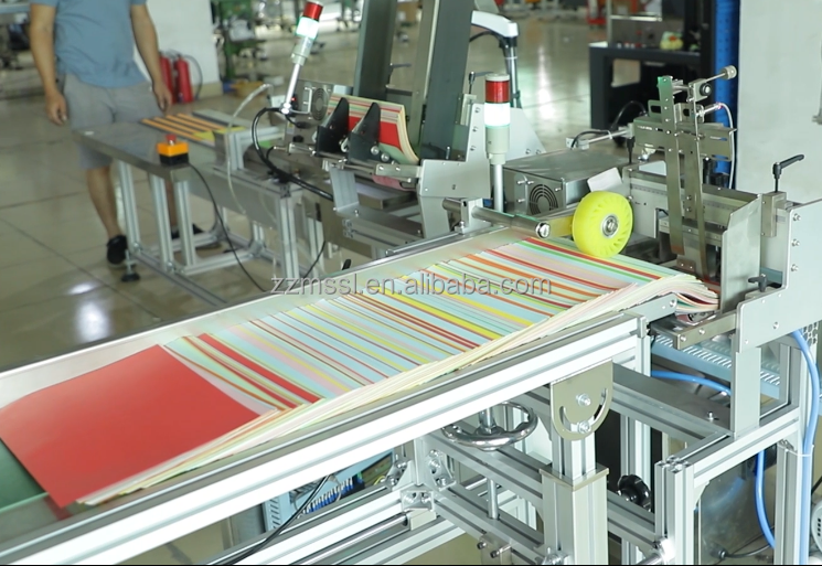 Automatic Paper Sorting Collating Counting Machine Card Collating Flow Packing Machine