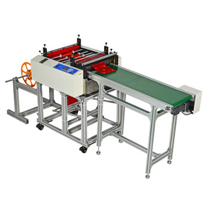 Surgical Gown Polyester Cuff Automatic Cutting Machine For Clothing