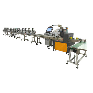 Automatic Cards Flow Wrapper Trading Card Packing Machine Price For Sale