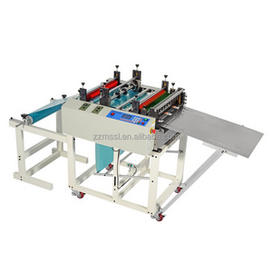 Self-adhesive Label Making Machine Roll To Sheet Plastic Pvc Opp Pet Film Non Woven Eva Wrap Dtf Film Cutting Machine