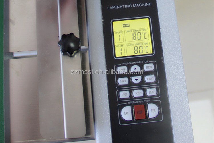 MT-490F Semi Automatic Bopp Precoated Film Laminating Machine Hot Cold Lamination Machine