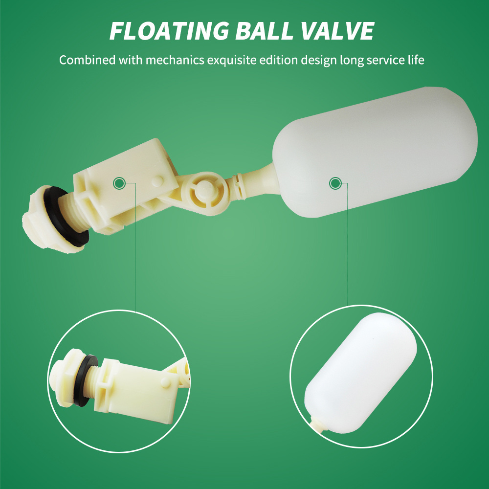 Cattle Cow Calf Water Bowl Ball Float Valve Sheep Dog Horse Goat Plastic Water Tank Float Valve