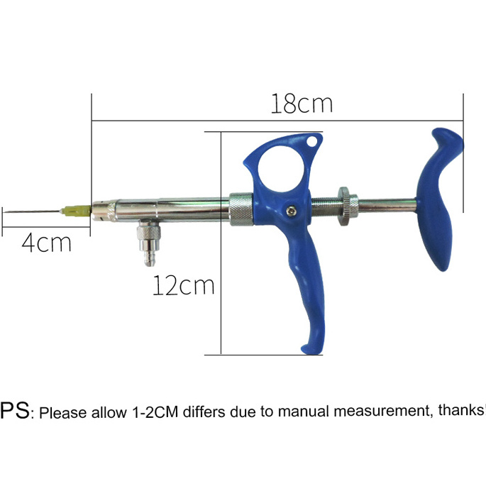 Automatic Vet Syringe Poultry Continuous Chicken Vaccine Gun Veterinary Injection for Livestock