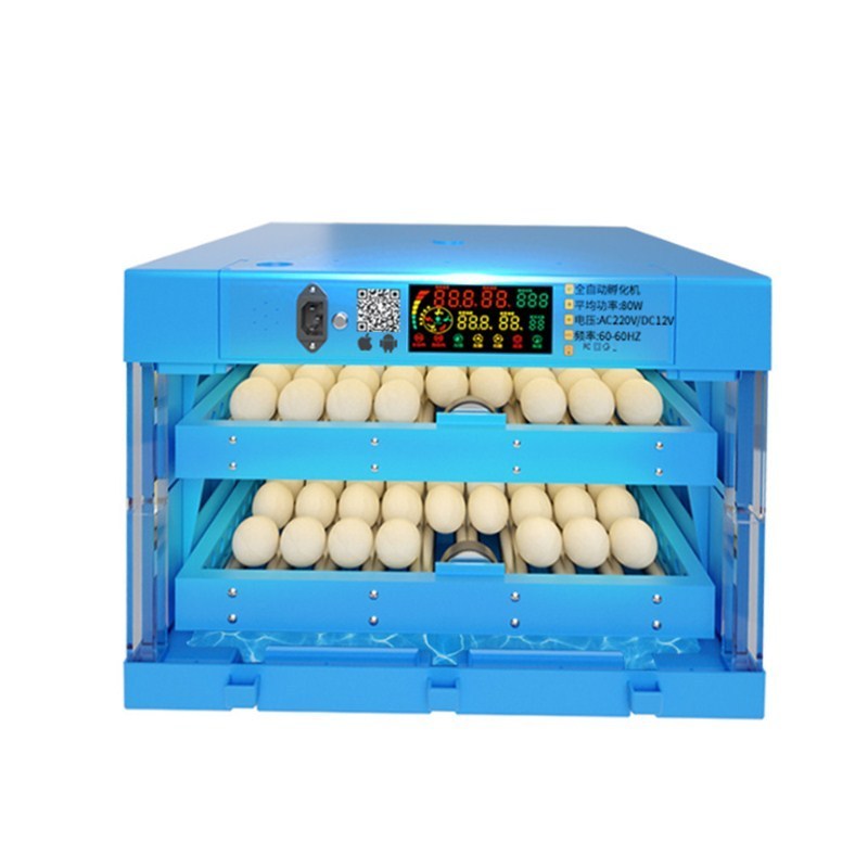 Full Automatic Eggs Incubators Blue Chicken Duck Goose Bird Egg Incubators For Sale