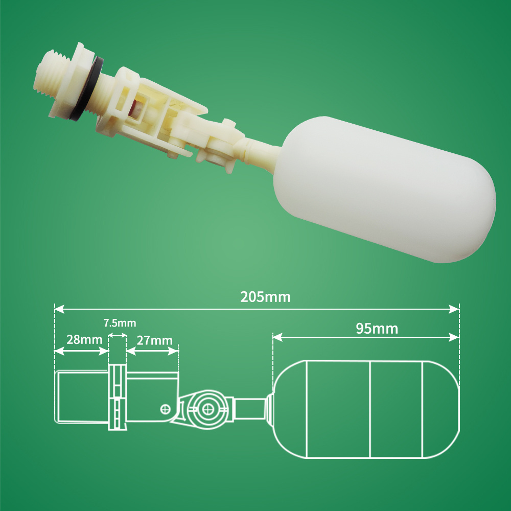 Cattle Cow Calf Water Bowl Ball Float Valve Sheep Dog Horse Goat Plastic Water Tank Float Valve