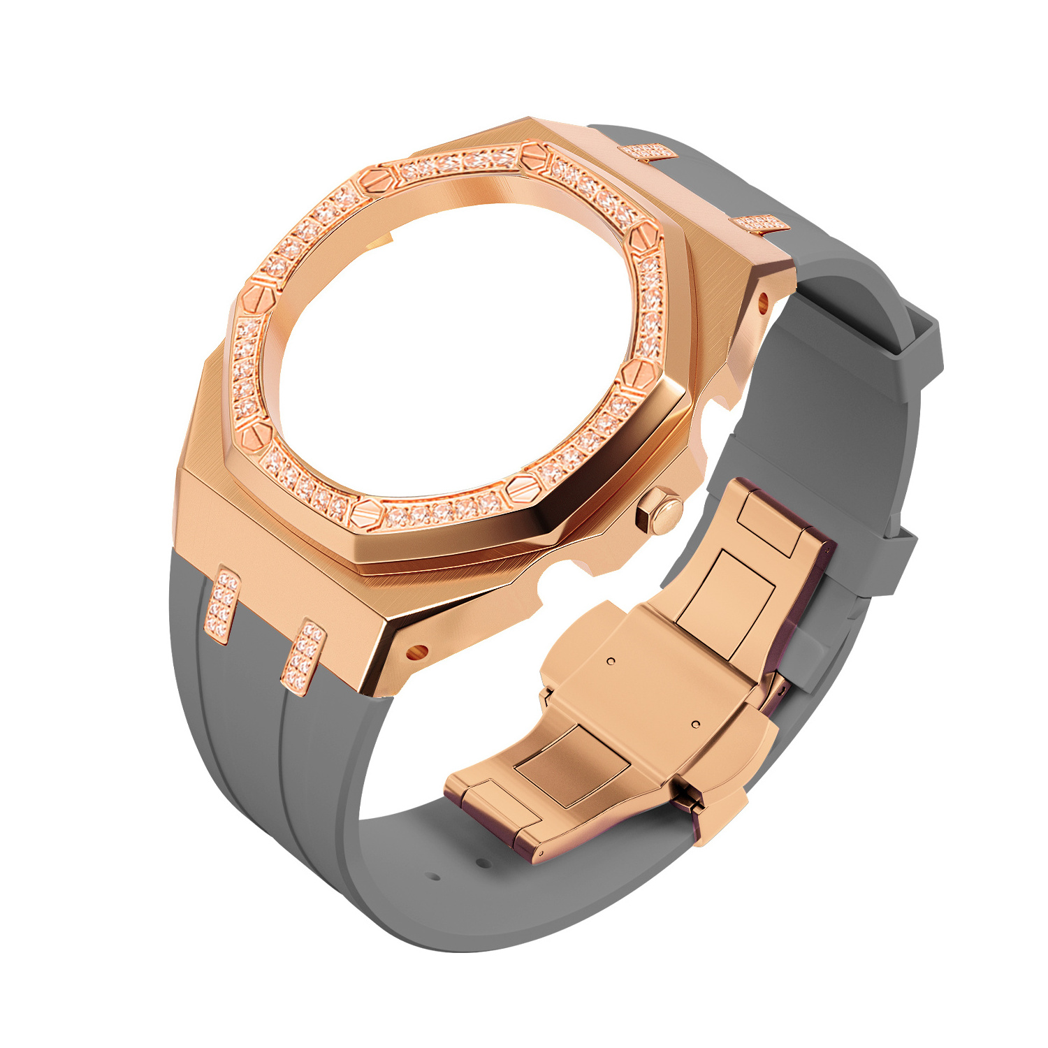 Modified GA2100/2100 case stainless steel case strap suitable for Casio G Shock GA-2100/2110 replacement parts wholesale