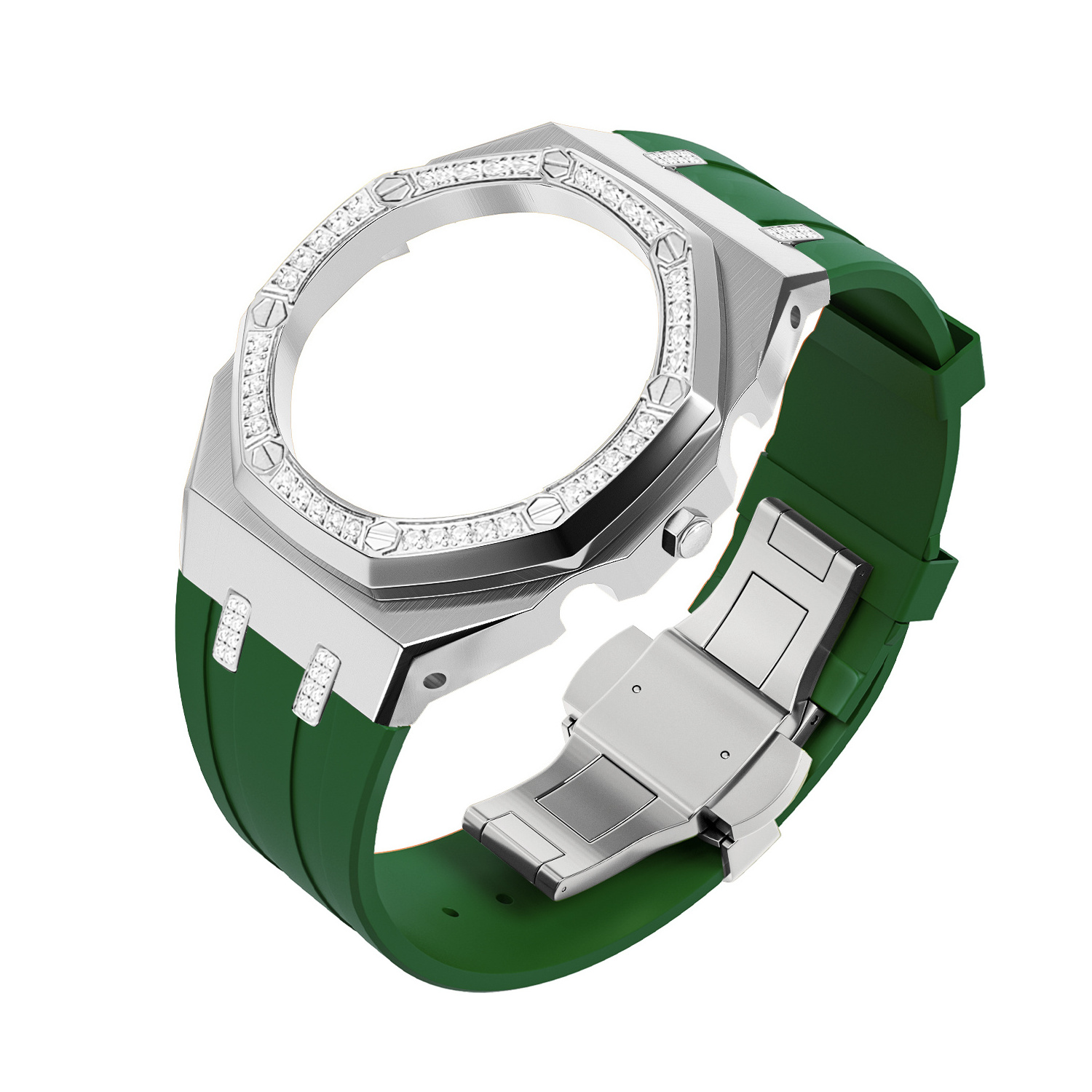 Modified GA2100/2100 case stainless steel case strap suitable for Casio G Shock GA-2100/2110 replacement parts wholesale