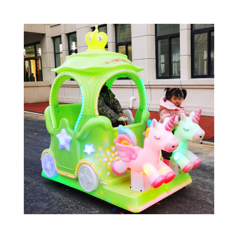 Parent-child double horse Gabon car factory source manufacturers direct sales light bumper car amusement car wholesale