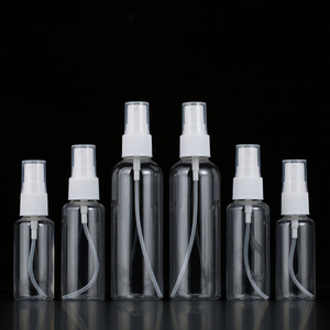 NH Wholesale Empty 1oz 10ml 30ml 50ml 60ml 100ml 120ml Round Shape Packaging Fine Mist Pet Plastic Facial Spray Bottle