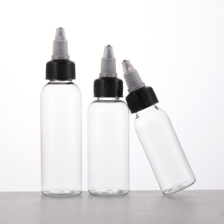 NH 1oz 2 oz 3oz 4oz 8oz Glue Plastic Bottle With Yorker Dispensing Dropper Cap Pet Transparent Plastic Bottle