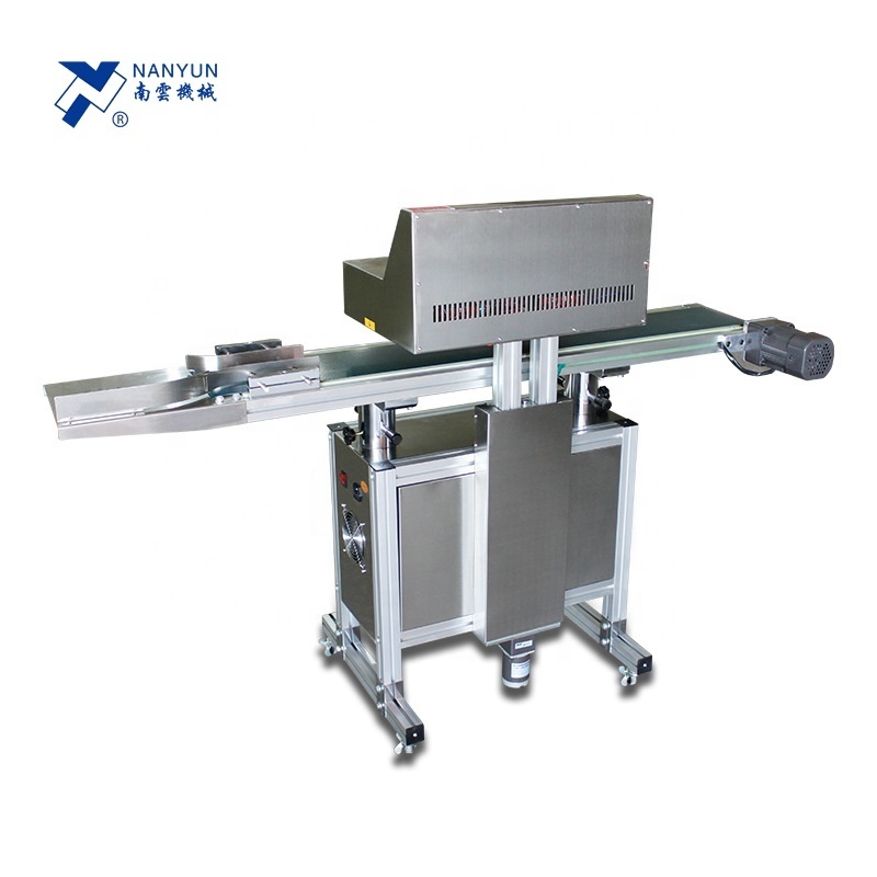 LGYF-2000BX semi-automatic continuous induction sealer for pet bottle/glass bottle/honey bottle manufacturer