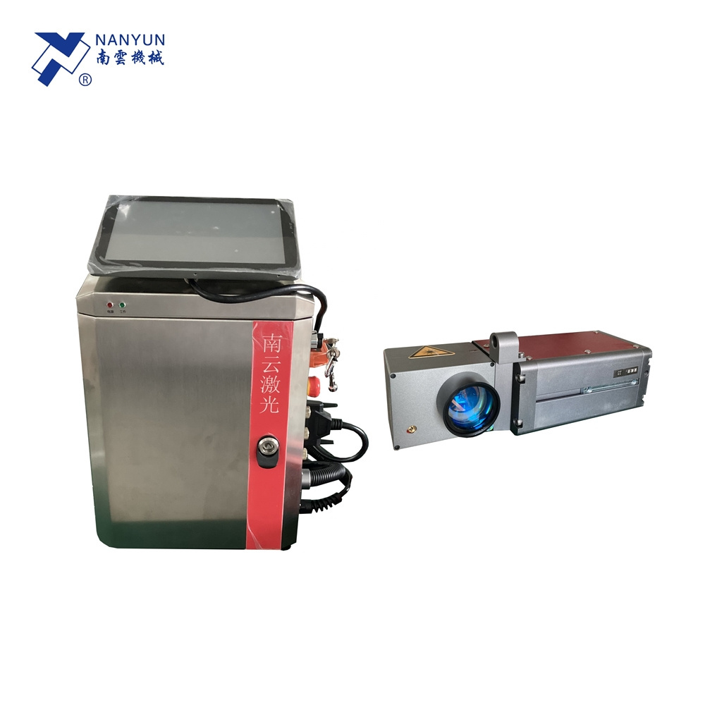 Pet Coding Machine Co2 Laser Marking For Water Bottle Production Line Expiry Date Code Printer