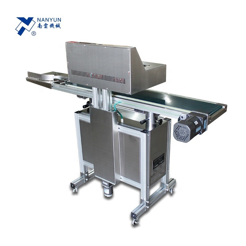 LGYF-2000BX semi-automatic continuous induction sealer for pet bottle/glass bottle/honey bottle manufacturer