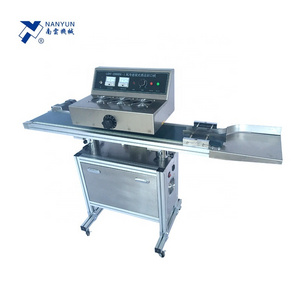 LGYF-2000BX semi-automatic continuous induction sealer for pet bottle/glass bottle/honey bottle manufacturer