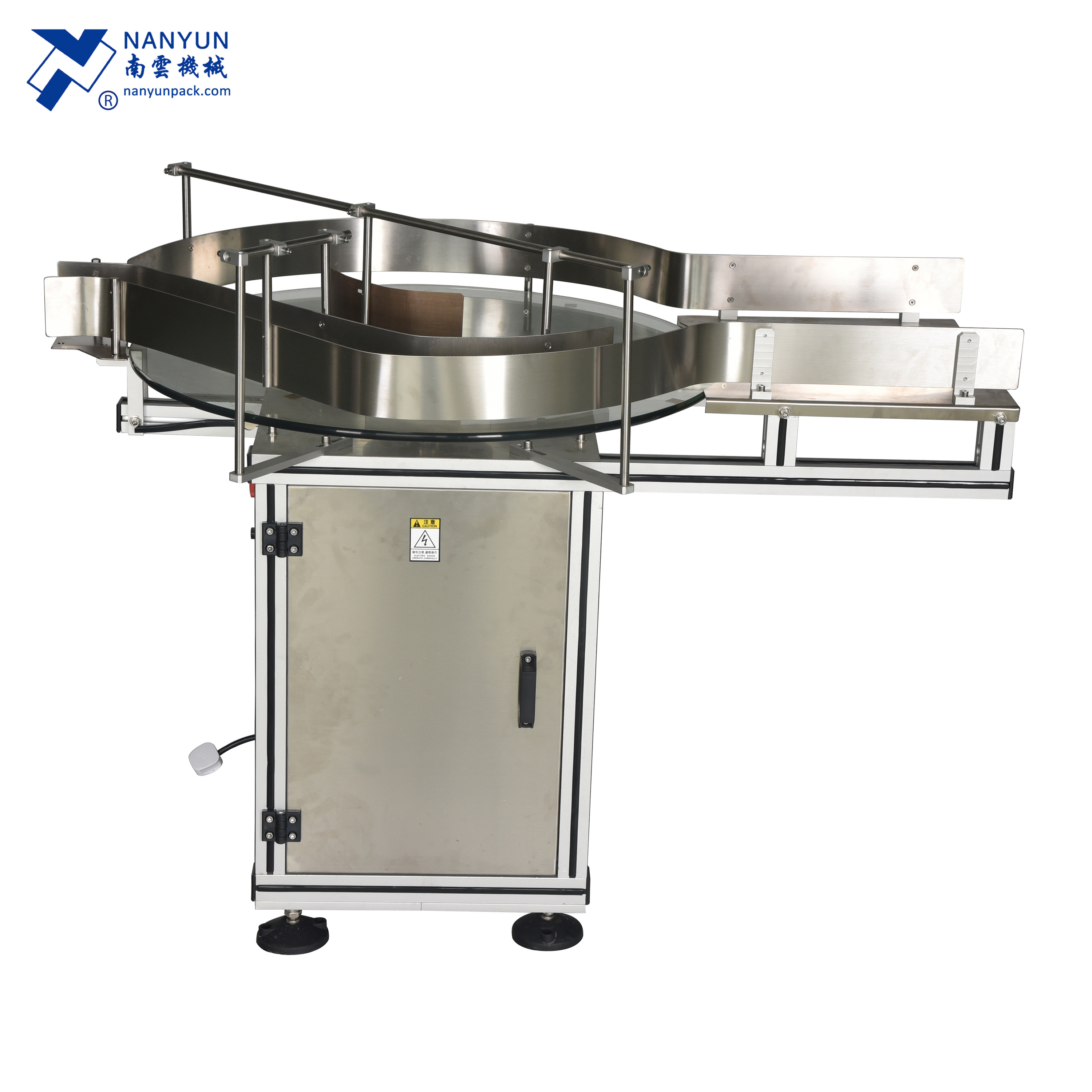 NY-861 Automatic Plastic Glass Can Tin Bottle Unscrambler Sorting Feeding Machine