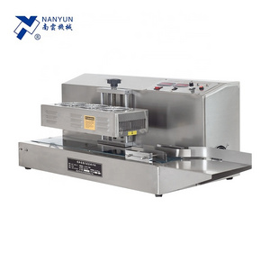 LGYF-1500A LGYF series desktop type continuous induction air cooling capping sealing machine Aluminium foil heat sealer