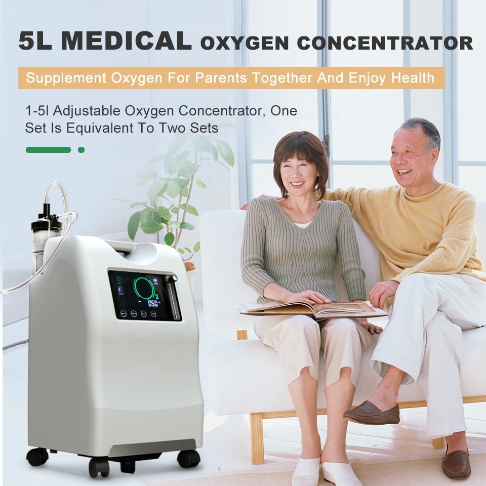 Olilve OEM Customer Concentrateurd'oxygen10 Litr 220v/110v Medical Mobile Hospital Grade Oxygen Concentrator For  Two People