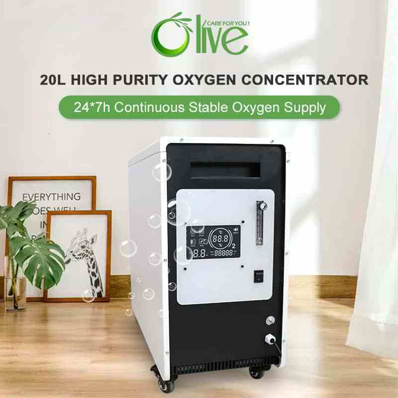 Olive15 liter Oxygene Concentrator Machine Medical Oxygen-Concentrator Hospital Grade High Flow 20 liter oxygene Concentrator