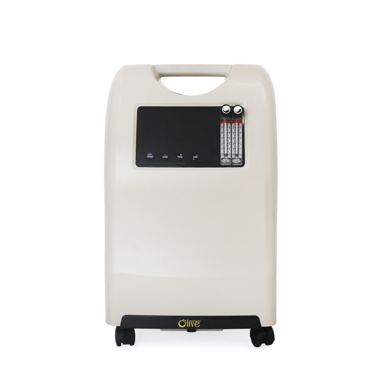 Commercial Sale Oxygen Producing Machine Concentrator Olive Homecare Quiet Oxygen Concentrator 5l  With Nebulizer Function