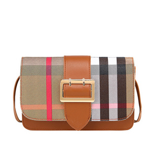 Fashion Design Ladies Handbag Purses Plaid Bags Luxury Handbags Women