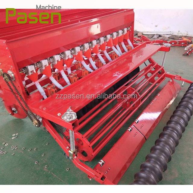 Tractor 3 point linkage 20 rows barley rice seeds sowing machine no tillage seed drill wheat planter