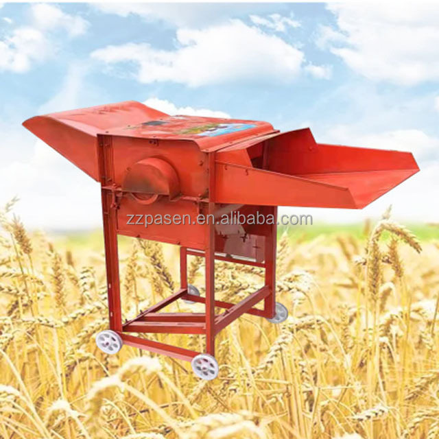 multi crop thresher wheat and corn and rice and beans small grain thresher