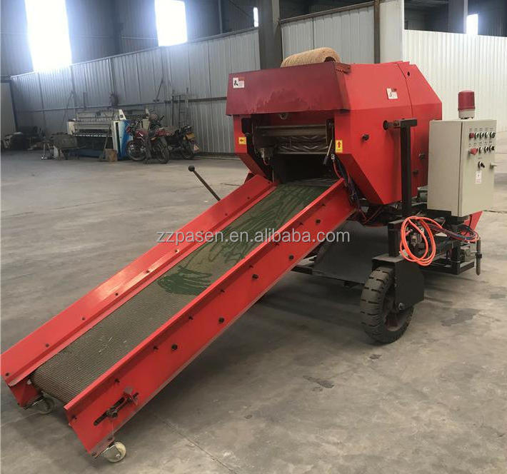 Round Silage Hay Baler Wrapper Agriculture Silage Forage Straw Alfalfa Grass Wrapper Baler